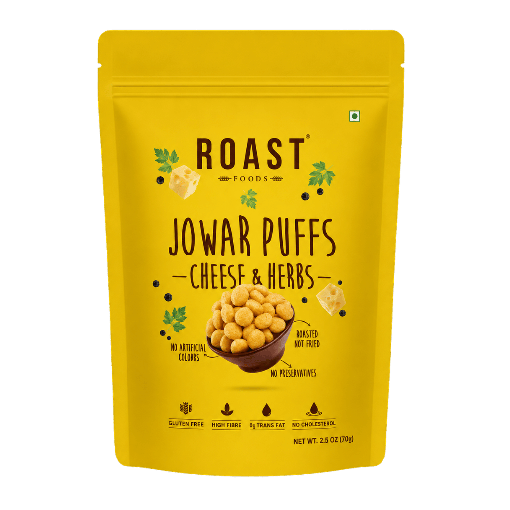 Roast Food Juwar Puff Cheese Herb 70 g buy online USA - 1